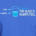 thumbnail image 3 of CafePress - Technically, The Glass Is Always Full T Shirt - Men's Classic Graphic Cotton T-Shirt, 3 of 4