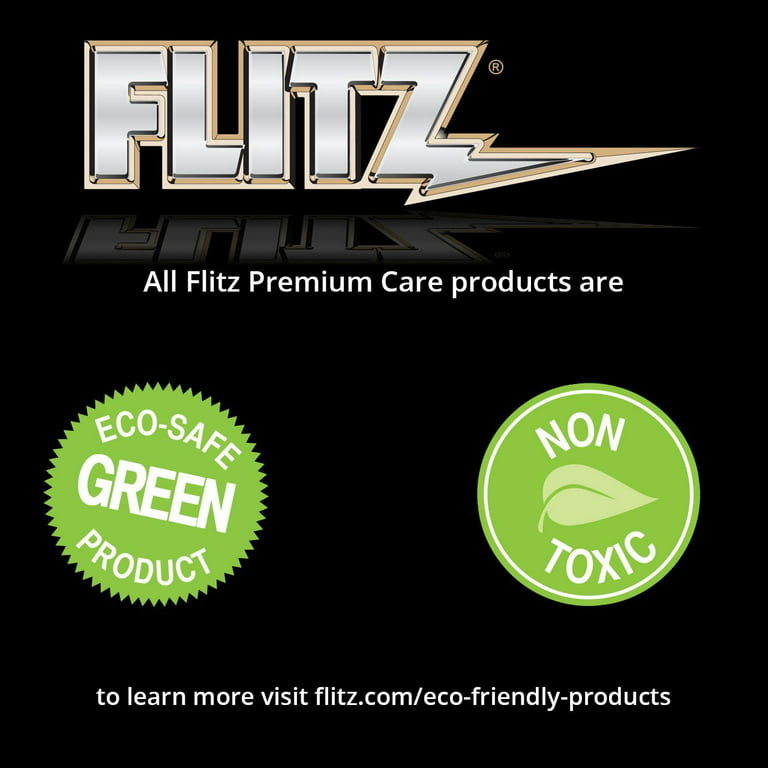 Flitz Multi-Purpose Polish and Cleaner Liquid All Metal DOES NOT HARM  Plastic & Fiberglass: Great for Headlight Restoration + Rust Remover, 3.4  oz