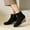 Beige, variant on Herrnalise Large Size Women's Boots Platform Ankle Round Toe Wedges Plus Size Short Boots,clearance under $10
