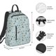 thumbnail image 2 of Balery Cartoon Doodle Puppy Mochila ligera para hombre y mujer: duradera e impermeable, ideal para la escuela, el trabajo, viajes y uso diario., 2 of 7
