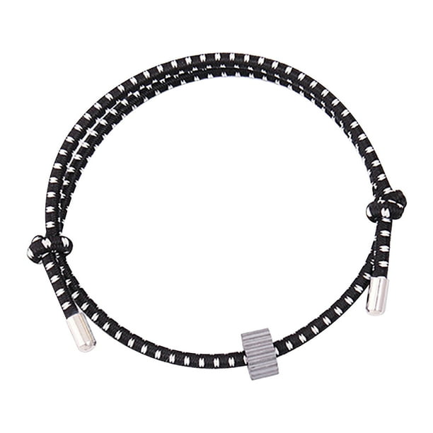Pulsera de carburo de tungsteno, pulsera de emergencia, cuerda de escape, joyería para hombres y mujeres.