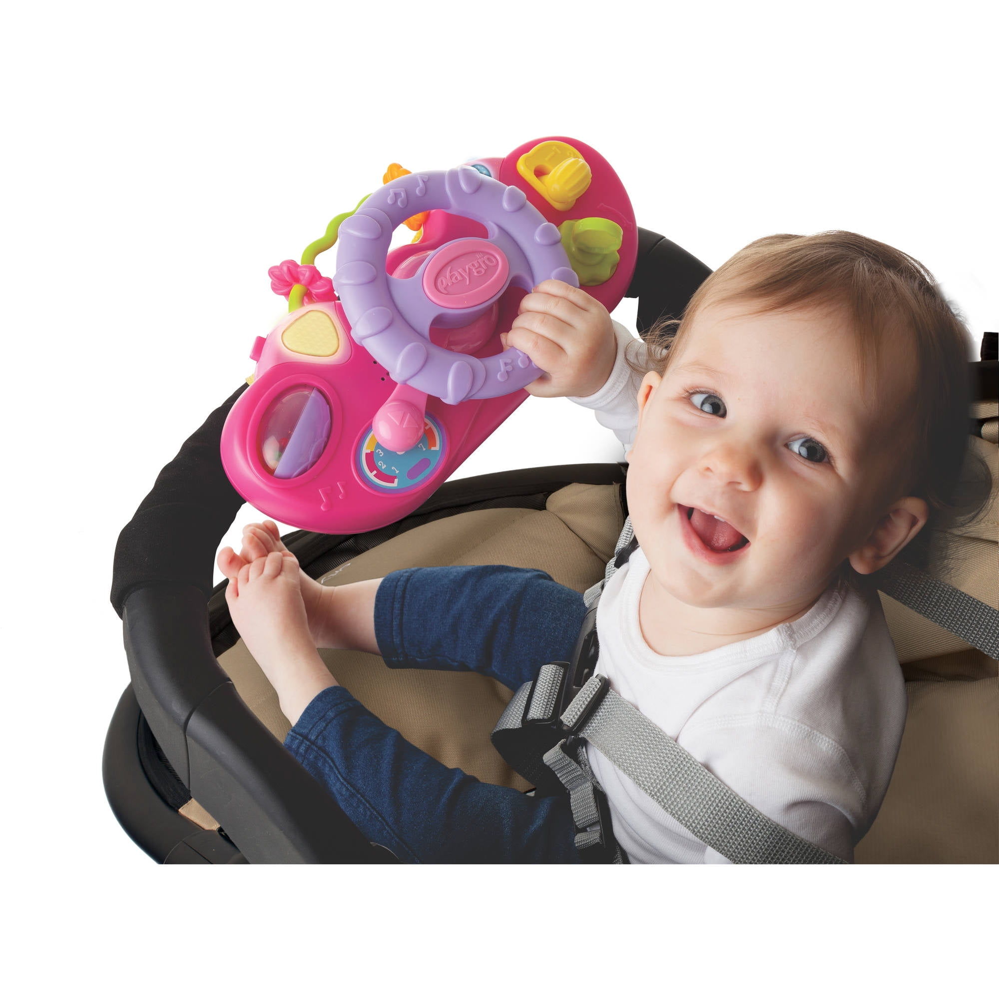 playgro car pink