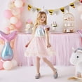 thumbnail image 4 of VIKITA Little Girls Tutu Dresses Princess Mermaid Scales SH4987 6-7 Years, 4 of 7