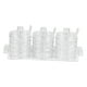 thumbnail image 5 of Tarro de acrílico para especias y condimentos con tapa y cuchara para almacenamiento en la cocina Clear 3 piezas, 5 of 9