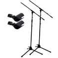 thumbnail image 2 of (2) Pro Audio Stage Instrument Adjustable Boom Microphone Stand Free Mic Mounts, 2 of 6