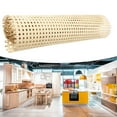 thumbnail image 4 of 35-60Cm Width 1/1.5/2 Meters Length Plastic Rattan Cane Webbing Roll Wicker Sheet Outdoor Chair Table Furniture Repair Material, 4 of 9