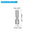 thumbnail image 2 of Unique Bargains 3mm Line Width Fountain Pen Nib Replacement 201 Stainless Steel for Drawing Writing 2 Pack, 2 of 5