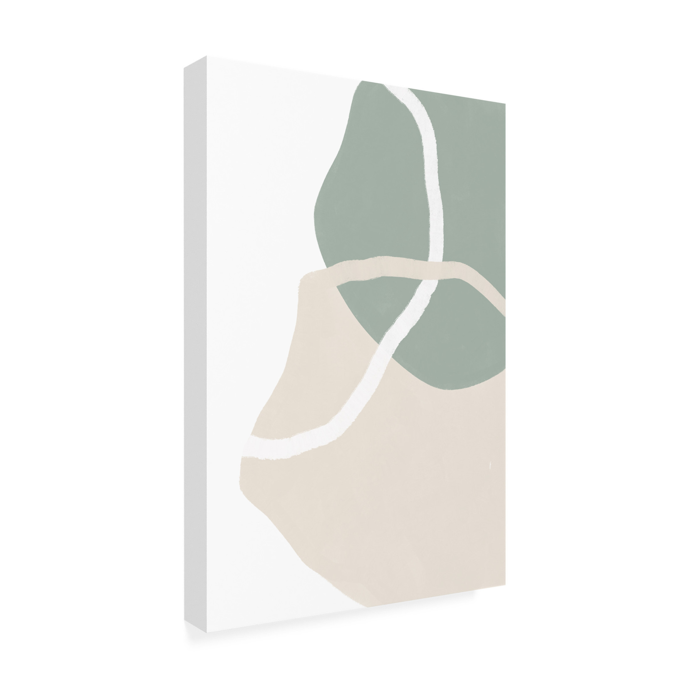 Trademark Fine Art uplusmestudio Free Forms Two And A Half Canvas Wall Art