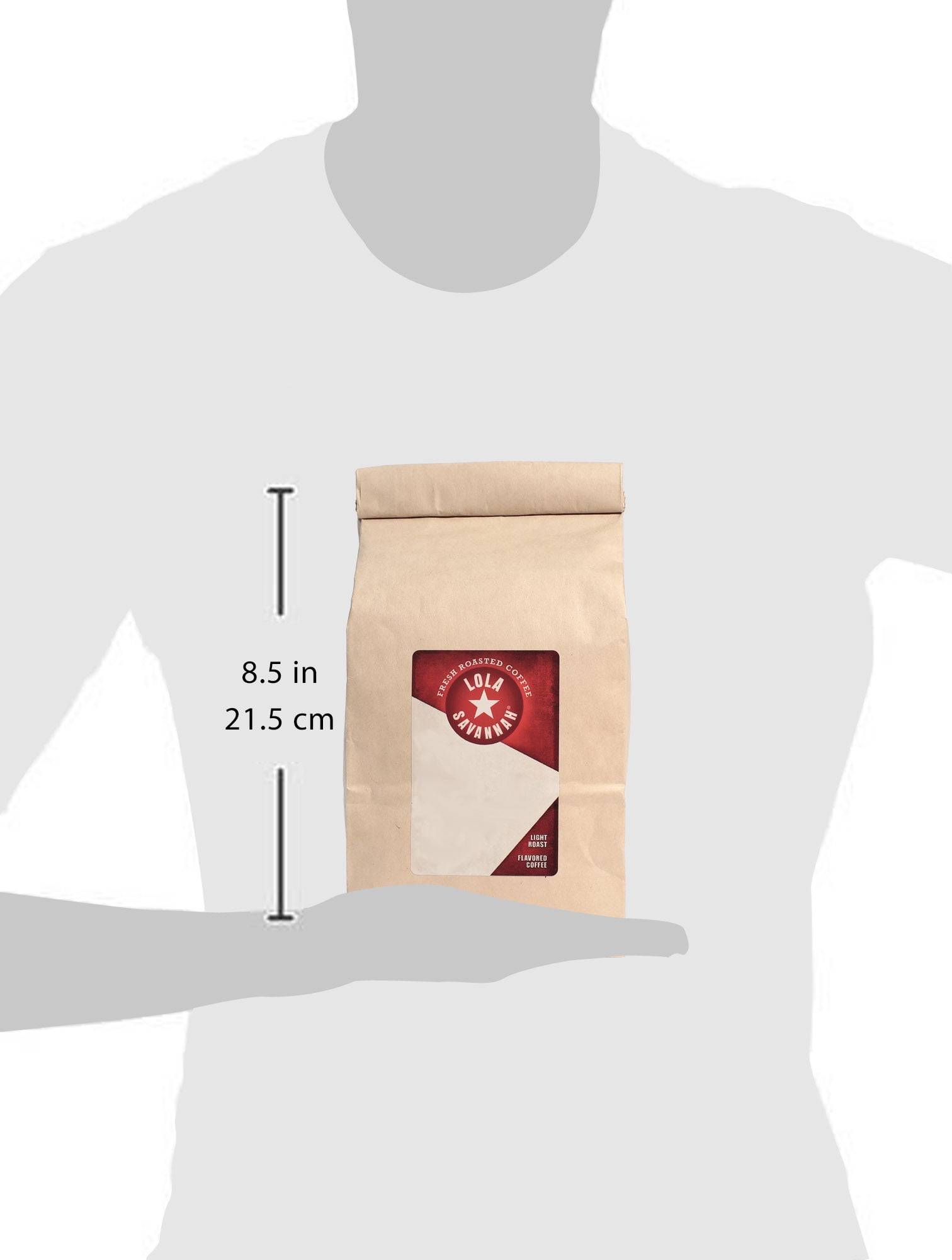 Lola Savannah Ultimate Dark French Roast Ground Coffee - Caffeinated 2lb Bag