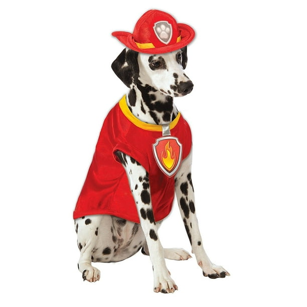 Pat Patrouille Marshal le Chien de Feu Pompier Costume d'Halloween Petit