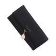 thumbnail image 1 of Ladies Leather Large Wallet, Women Leather Wallet, Long Wallet, Wallet With 9 Card Slots, 1 of 7