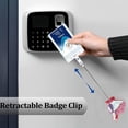 thumbnail image 5 of Funny Retractable Badge Reels with Alligator Clip - Acrylic ID Badge Holder for Nurses, Teachers, Doctors, Students, 5 of 7