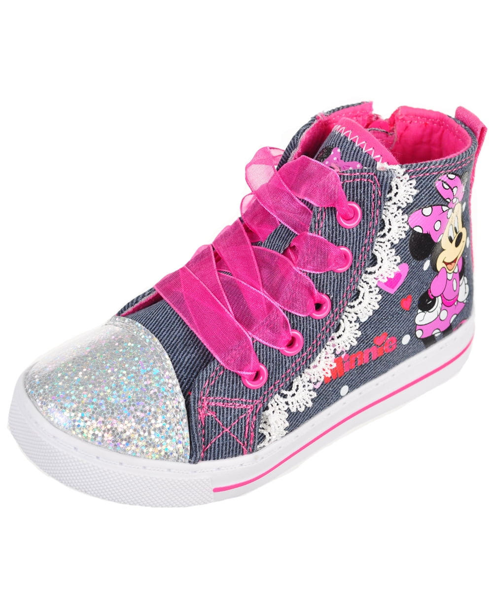 minnie mouse high top sneakers