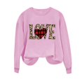 thumbnail image 4 of Meichang Sweatshirts à Col Rond pour Femmes, Sweatshirts de la Saint-Valentin, Imprimé Cœur d'Amour, Pull à Manches Longues, Décontracté, 4 of 4