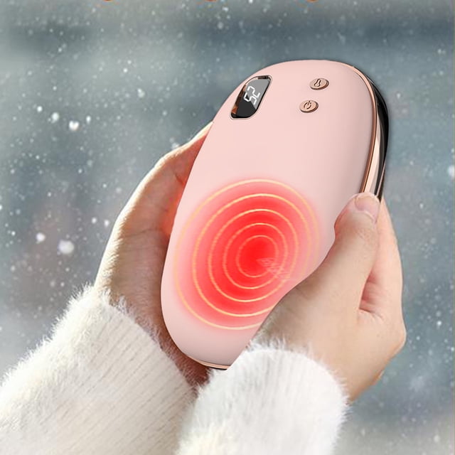 Vadktai Hand Warmers, Electric Hand Warmer Reusable Heat Up to 131℉, Rechargeable Hand Warmers for Golf Raynauds Camping Women Man