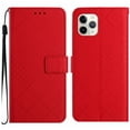 thumbnail image 2 of For iPhone 11 Pro Wallet Case with RFID Blocking Card Slots Holder Premium PU Leather Magnetic Kickstand Shockproof Wrist Strap Removable Flip Protective Cover For iPhone 11 Pro, Red, 2 of 9