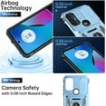 thumbnail image 5 of for Moto G-Play-2023-Case/Moto G Power 2022 Case/Moto G Pure Case,Sliding Camera Cover,-Grade Heavy Duty Cover with  Kickstand Protective Phone Case Light Blue, 5 of 14