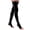 Black, variant on Jobst 7865125 30-40 mmHg Relief Petite Silicone Open Toe Compression Thigh High, Black - Medium