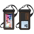 thumbnail image 2 of Universal PVC Sponge Waterproof Cell Phone Bag Double Hook Floating Waterproof Mobile Phone Case IPX8 Holiday Dry Bag, 2 of 5