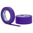 thumbnail image 2 of 3 Pack 1" inch x 60yd STIKK Purple Painters Tape 14 Day Easy Removal Trim Edge F, 2 of 2