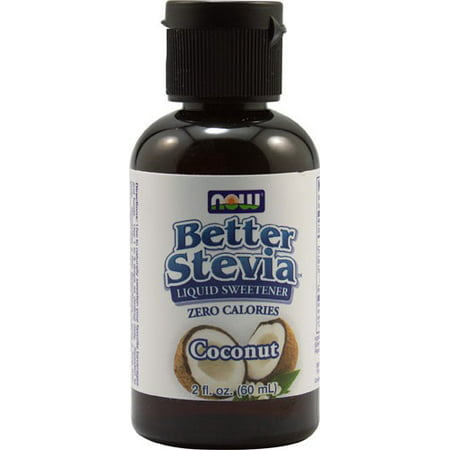 NOW Foods Better Stevia Liquid Sweetener Coconut 2 fl