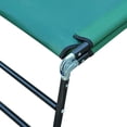 thumbnail image 4 of Outsunny Portable Folding Sun Beach Lounger / Camping Cot with 3-Level Adjustable Backrest & Lightweight Design, Green, 4 of 9