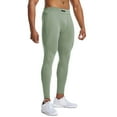 thumbnail image 4 of LMOIPLI Men's Drying Tight Sports Pants High Elasticity Breathable Fitness Tights Pocket Casual Comfortable for Training Running Outdoor Activities Green M, 4 of 9