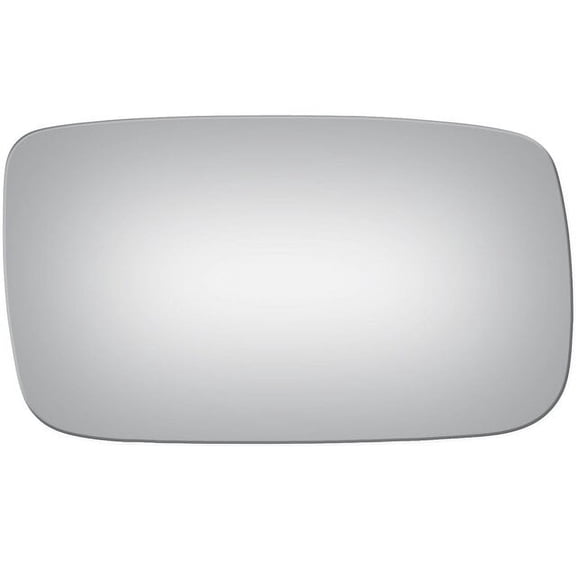 Right Door Mirror Glass - Compatible with 1990 - 1991 Volvo 240