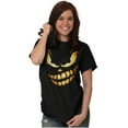thumbnail image 3 of Halloween Evil Pumpkin Costume Plus Size Crewneck Graphic Tee Shirt Brisco Brands 3X, 3 of 5