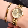thumbnail image 3 of Ladies' Stylish Digital Alloy & Quartz Watch with LOVE Bracelet - A Perfect Gift for Her!, 3 of 4