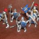 thumbnail image 1 of Medieval Rome Castle Knight Miniature Ancient Roman Crusader Warrior King Cavalry Guard Soldier Action Figure Figurine Model ToyG He Qiyong unisex, 1 of 1