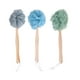 thumbnail image 4 of 3 cepillos de baño de madera con mango largo, para ducha, toallas y fregadores de flores (gris, azul y verde), 4 of 7