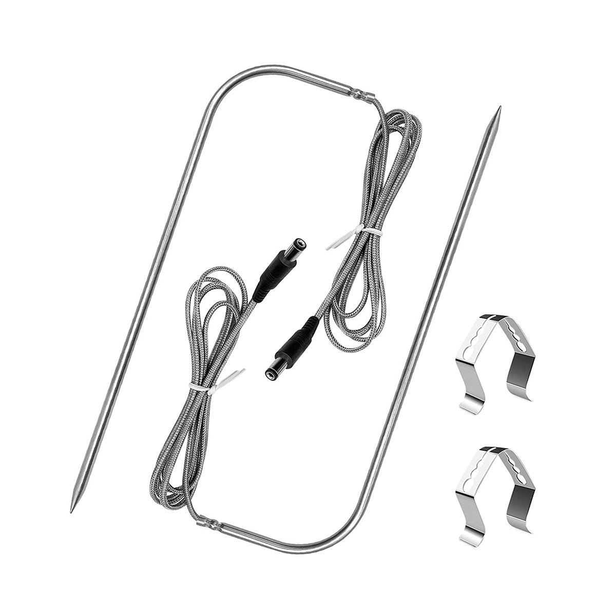 2Pack Temperature Meat Probe Compatible with RT700, Wood Grill, Grill Accessories, with