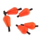 thumbnail image 1 of Juego de 5 indicadores de impacto de flotador de espuma de alta visibilidad con forma de gota de agua. naranja, 1 of 6