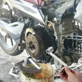 thumbnail image 2 of Minkissy Motorcycle Shift Lever 1Pcs Silver Aluminum Shifter for Riders 5.89X2.75X0.79in, 2 of 8