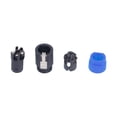 thumbnail image 2 of Conector de cable para amplificador de potencia de audio con bloqueo giratorio de 4 polos CNL4FC (azul), 2 of 14