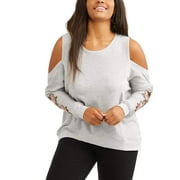 No Comment Junor Plus Cold Shoulder Flor