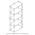 thumbnail image 4 of Furinno Turn-N-Tube 5-Tier Multipurpose Shelf Display Rack with Classic Tubes, Black/Grey, 4 of 5