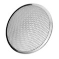 thumbnail image 3 of Kearding Malla plana de aluminio Pantalla de pizza Horno Bandeja para hornear Net Utensilios para hornear 6 pulgadas Cocina y Comedor Plata 15 pulgadas, 3 of 6