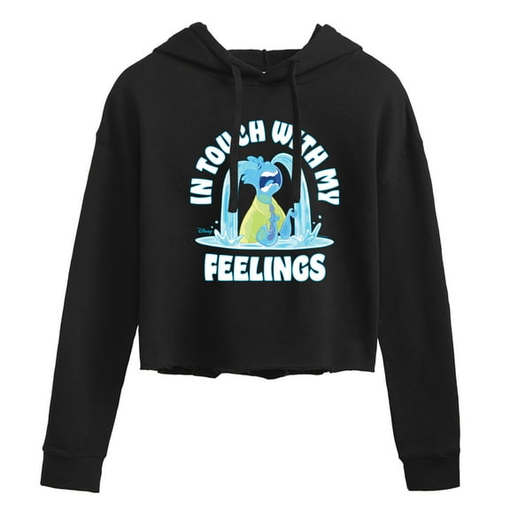 Elemental - In Touch With My Feelings - Juniors Cropped Pullover Hoodie