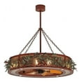 thumbnail image 3 of Meyda Tiffany 142069 Bear Pine 30" 5 Blade Indoor Ceiling Fan - Rust, 3 of 5