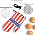 thumbnail image 4 of 4th July Oven Mitts and Pot Holders 4 Pcs Sets for Kitchen, Cooking Gloves Heat Resistant Oven Mitt Gloves Non Slip Potholders for Baking, BBQ, Grilling, 4 of 6