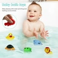 thumbnail image 6 of SHUWND Set of 13 Animals Bath Squirters Toy Set for Shower Bath Tub Pool, 6 of 8