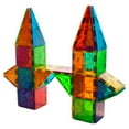 thumbnail image 3 of MAGNA-TILES Classic 100-Piece Magnetic Construction Set, The ORIGINAL Magnetic Building Brand, 3 of 7