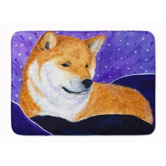 Carolines Treasures SS8417RUG Shiba Inu Machine Washable Memory Foam Mat