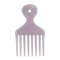 Unique Bargains Wide Tooth Hair Pick Comb Hair Styling Tool for Men Women Light Purple