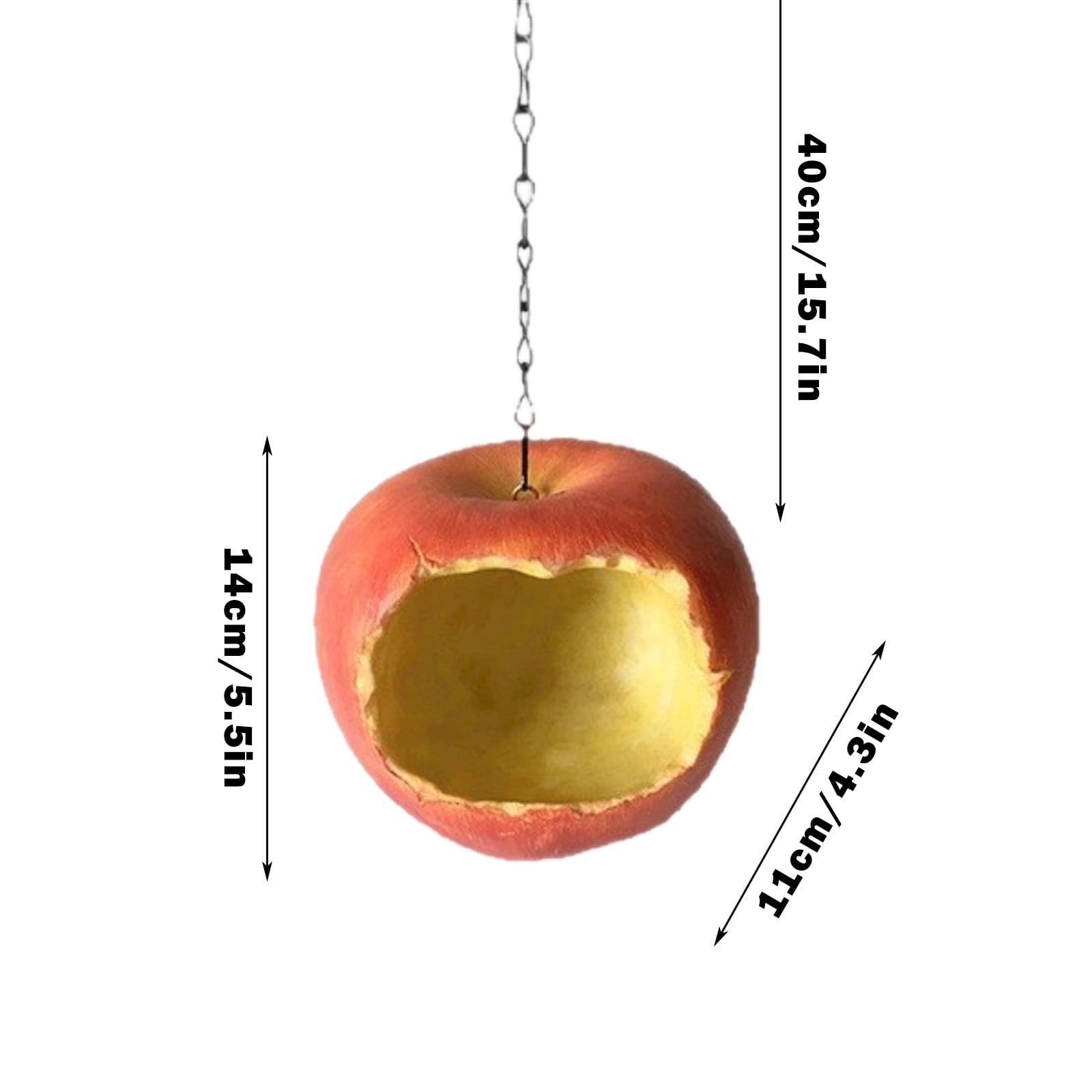 1Pc Bird Feeder, Unique Garden Decoration Outdoor, Hanging Wild Bird Feeding Station For Attracting Sparrows Finches, Easy To Clean & Fill, Perfect For Yard Patio Garden