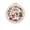 B, variant on Christmas Beginners Embroidery Kit for adults , DIY Cross Stitch Set with Pre-Printed Fabric Hoop Floss Needles, christmas crafts, A