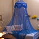 thumbnail image 5 of Mosquitera con dosel, cortinas para cama, carpa para cama con forma de cúpula y diseño de estrellas de princesas para niñas y niños, cama individual doble, decoración de habitación, 65 x 250 x 1000 cm, 5 of 6