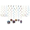 Spider-Man 2 Hanging Swirl Decorations, 12-Count